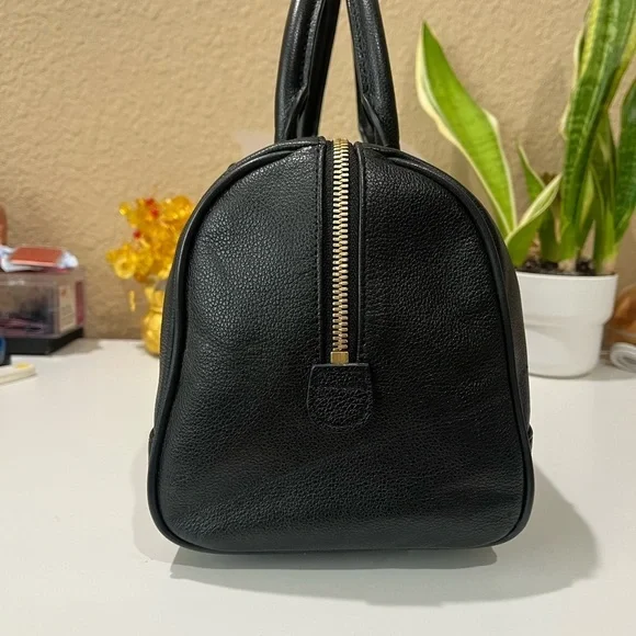 MCM BLACK LEATHER HANDBAG - Picture 3 of 14